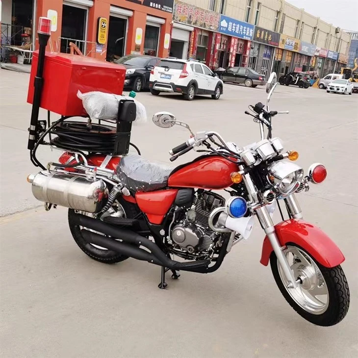 Two-wheeled Fire Motorcycle