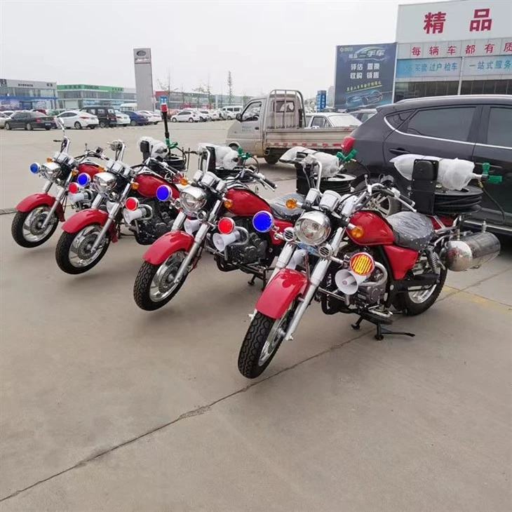 Two-wheeled Fire Motorcycle